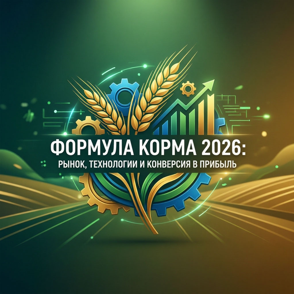 Форум «Формула корма 2026: рынок, технологии и конверсия в прибыль»