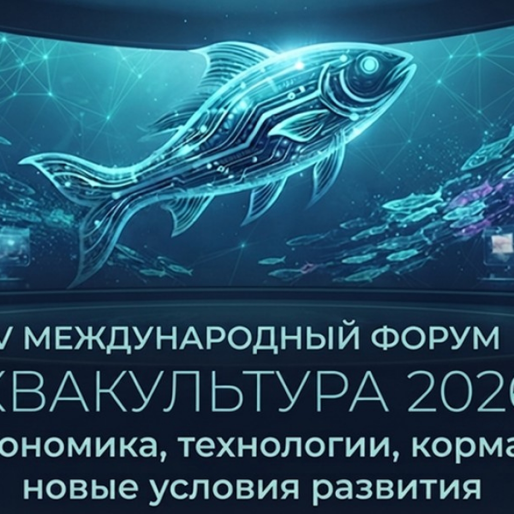МЕЖДУНАРОДНЫЙ ФОРУМ «АКВАКУЛЬТУРА 2026: экономика, технологии, корма - новые условия развития»